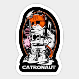 Catronaut Sticker